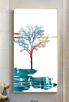 File gốc File tranh hiện đại pha lê gương KF71816 (cho in ấn) từ Filetranh.com