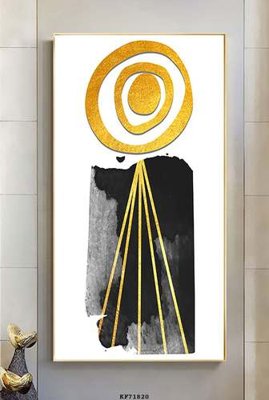 Hình ảnh file gốc in lụa File tranh hiện đại pha lê gương KF71820