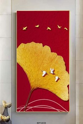 Ảnh mô tả file gốc in mica File tranh hiện đại pha lê gương KF71830