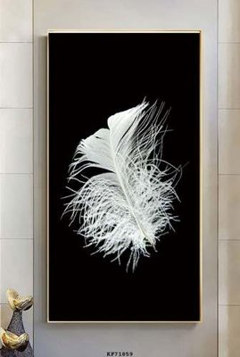 File tranh File tranh hiện đại pha lê gương KF71859 (bản gốc) treo phòng ăn