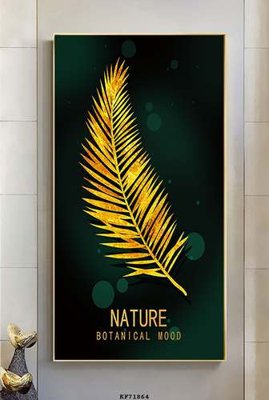 Hình ảnh file gốc in trần nhà File tranh hiện đại pha lê gương KF71864