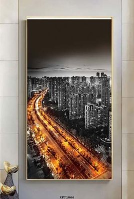 File gốc File tranh hiện đại pha lê gương KF71866 (phiên bản chuẩn) để in ấn