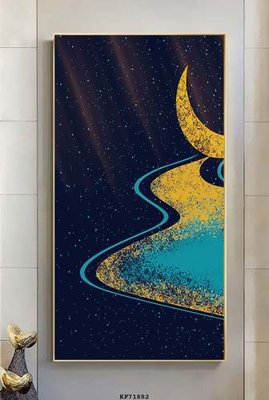 File gốc File tranh hiện đại pha lê gương KF71882 (trang trí) phòng làm việc