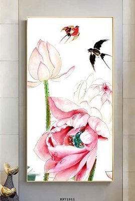 Chi tiết file ảnh File tranh hiện đại pha lê gương KF71911 sắc nét