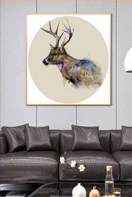 File tranh in tráng gương File tranh hiện đại pha lê gương KF71987 (siêu nét)