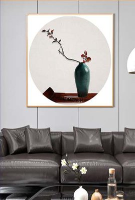 File gốc File tranh hiện đại pha lê gương KF72012 (in lụa) họa tiết 3D