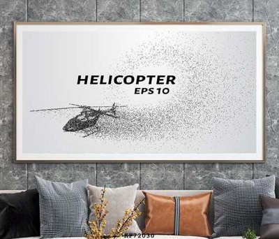 File tranh File tranh hiện đại pha lê gương KF72030 (gốc) in vải canvas