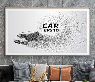 File gốc File tranh hiện đại pha lê gương KF72040 cho in ấn và thiết kế