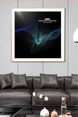 File ảnh File tranh hiện đại pha lê gương KF72046 (gốc) cho trang trí nội thất