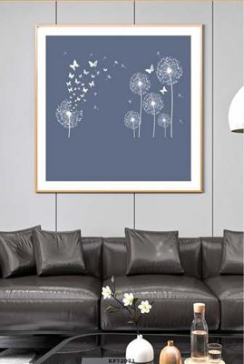 File gốc in mica File tranh hiện đại pha lê gương KF72071 chất lượng