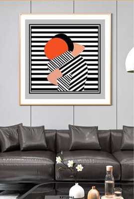 File tranh File tranh hiện đại pha lê gương KF72098 (bản gốc) trang trí văn phòng