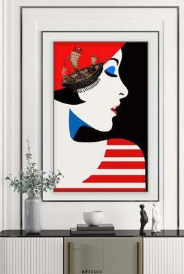 File gốc File tranh hiện đại pha lê gương KF72103 (in mica) cắt laser