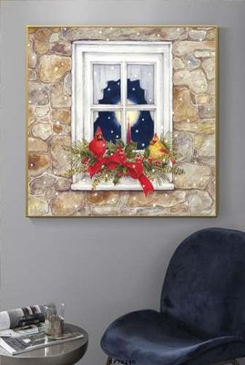 File in ấn chuyên nghiệp File tranh hiện đại pha lê gương KF72145 (file gốc)