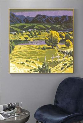 File gốc in mica File tranh hiện đại pha lê gương KF72149 chất lượng