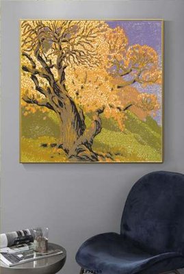 File ảnh File tranh hiện đại pha lê gương KF72155 (gốc) in poster