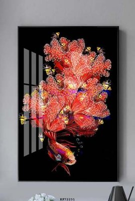 Tải file File tranh hiện đại pha lê gương KF72231 (ảnh gốc) file TIFF