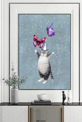 File in ấn File tranh hiện đại pha lê gương KF72239 (bản gốc) từ file gốc