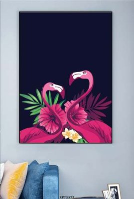 File tranh File tranh hiện đại pha lê gương KF72377 (bản gốc) in lụa dán tường