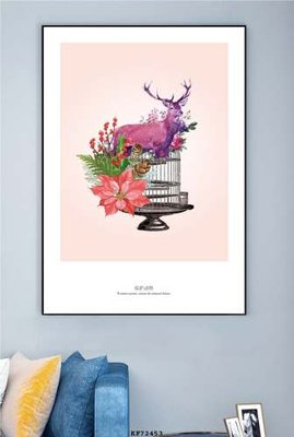 File tranh File tranh hiện đại pha lê gương KF72453 (bản gốc) treo quán cafe