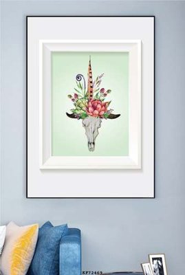 Download file File tranh hiện đại pha lê gương KF72469 (gốc) in mica bàn thờ