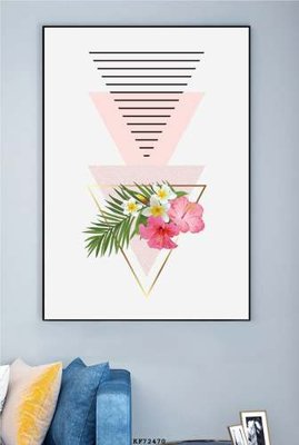 Tải file gốc File tranh hiện đại pha lê gương KF72470 dùng cho in ấn