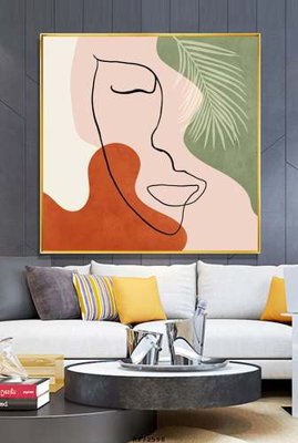 File PSD File tranh hiện đại pha lê gương KF72598 (bản gốc) đã tách nền