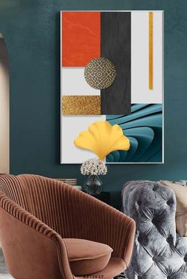 File ảnh File tranh hiện đại pha lê gương KF72617 (gốc) in poster