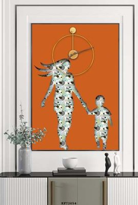 File in lụa File tranh hiện đại pha lê gương KF72654 (tân cổ điển) File tranh hiện đại pha lê gương KF72654