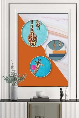 File tranh in tráng gương File tranh hiện đại pha lê gương KF72675 (siêu nét)