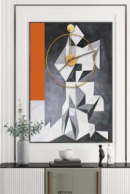 File tranh File tranh hiện đại pha lê gương KF72700 (bản gốc) trang trí văn phòng