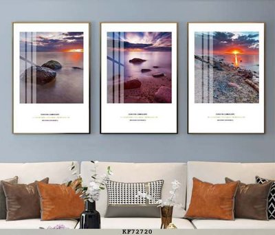 File tranh File tranh hiện đại pha lê gương KF72720 (gốc) in vải canvas