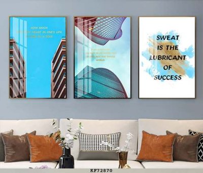 File gốc File tranh hiện đại pha lê gương KF72870 (PNG) không nền chất lượng