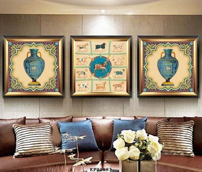 Download file ảnh gốc File tranh hiện đại pha lê gương KF72893 để in ấn