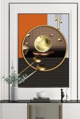 File gốc File tranh hiện đại pha lê gương KF72925 (in tráng gương) nghệ thuật