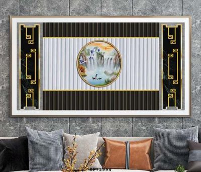 File tranh File tranh hiện đại pha lê gương KF72994 (gốc) chủ đề con người