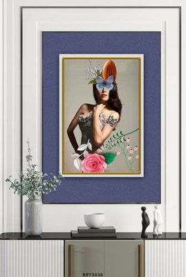 File in lụa File tranh hiện đại pha lê gương KF73036 (phong cảnh) File tranh hiện đại pha lê gương KF73036