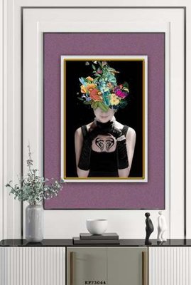 Tải file File tranh hiện đại pha lê gương KF73044 (gốc) in tranh tráng gương