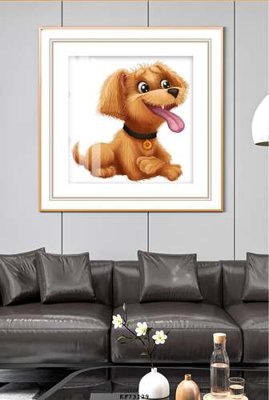 File tranh File tranh hiện đại pha lê gương KF73129 (bản gốc) trang trí văn phòng