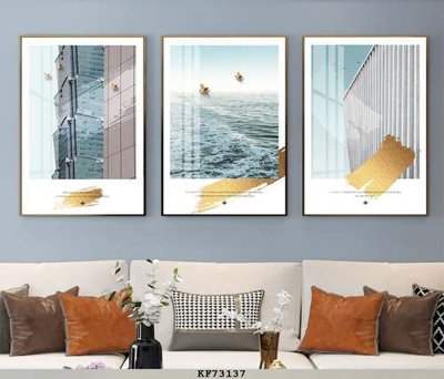 File in mica File tranh hiện đại pha lê gương KF73137 (bản gốc) sắc sảo