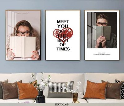 File ảnh File tranh hiện đại pha lê gương KF73145 (gốc) cho trang trí nội thất