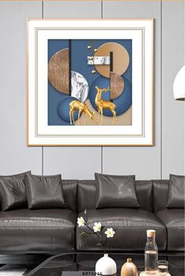 Ảnh gốc File tranh hiện đại pha lê gương KF73226 (nét căng) in mica