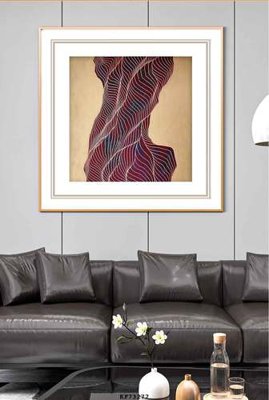 File gốc File tranh hiện đại pha lê gương KF73277 (chuẩn màu) cho in offset