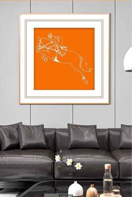 File tranh File tranh hiện đại pha lê gương KF73278 (bản gốc) in lụa dán tường