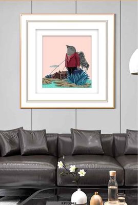 File tranh File tranh hiện đại pha lê gương KF73309 (gốc) chủ đề tĩnh vật