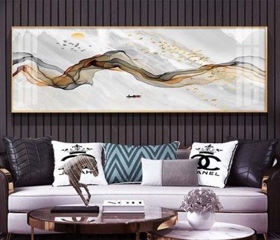 File gốc File tranh hiện đại pha lê gương KF73345 (in 3D) cho trang trí