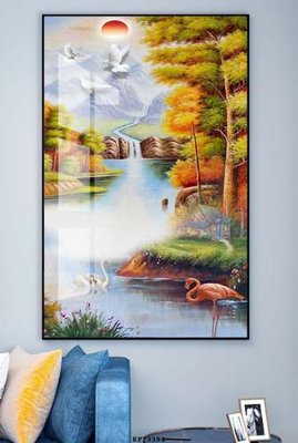 File tranh File tranh hiện đại pha lê gương KF73394 (ảnh gốc) độc quyền