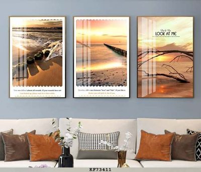 File in ấn File tranh hiện đại pha lê gương KF73411 (bản gốc) sắc nét