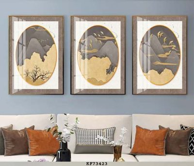 File ảnh File tranh hiện đại pha lê gương KF73423 (gốc) in PP, decal