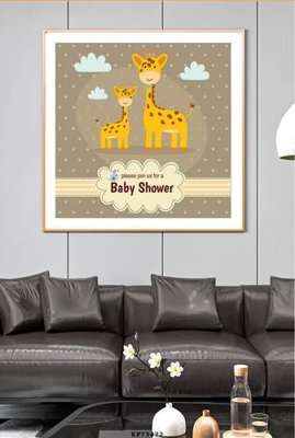 File tranh File tranh hiện đại pha lê gương KF73472 (bản gốc) in lụa 5D