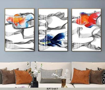 File gốc File tranh hiện đại pha lê gương KF73487 (phong cách) tối giản